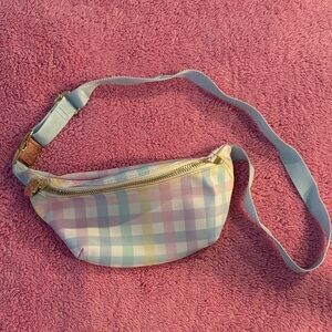 Stoney Clover Lane Rainbow Gingham Classic Fanny Pack